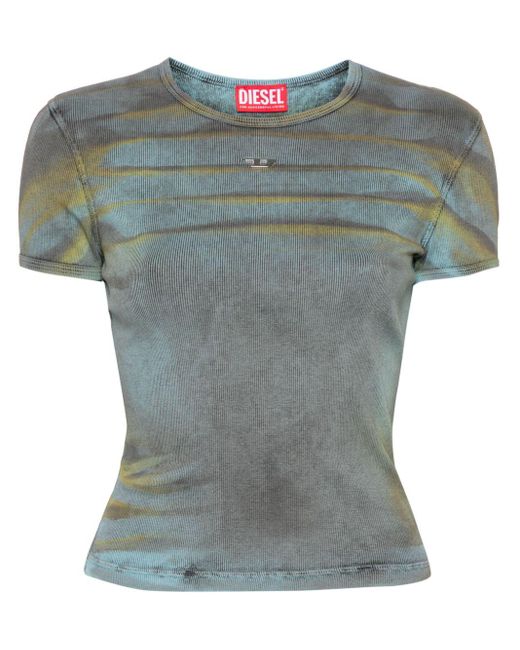 Camiseta T-Ele-Whisk DIESEL de color Gray