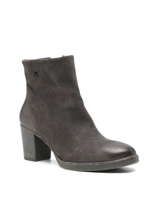 The Last Conspiracy Brown 70Mm Zip-Detail Boots