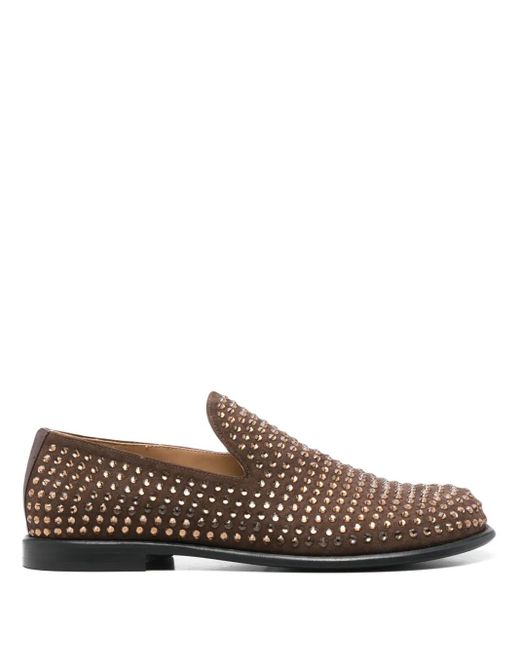 J.W. Anderson ビジュートリム ローファー Brown
