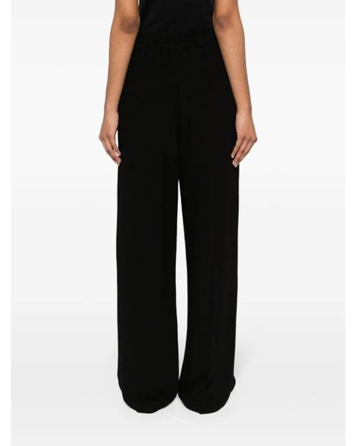 A.P.C. Black Carlota Straight-Leg Trousers