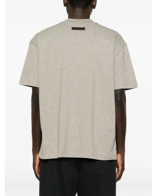 Fear Of God Gray Short-Sleeves T-Shirt for men
