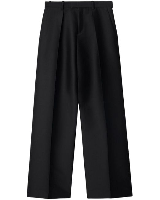 Burberry Klassische Straight-Leg-Hose in Black für Herren