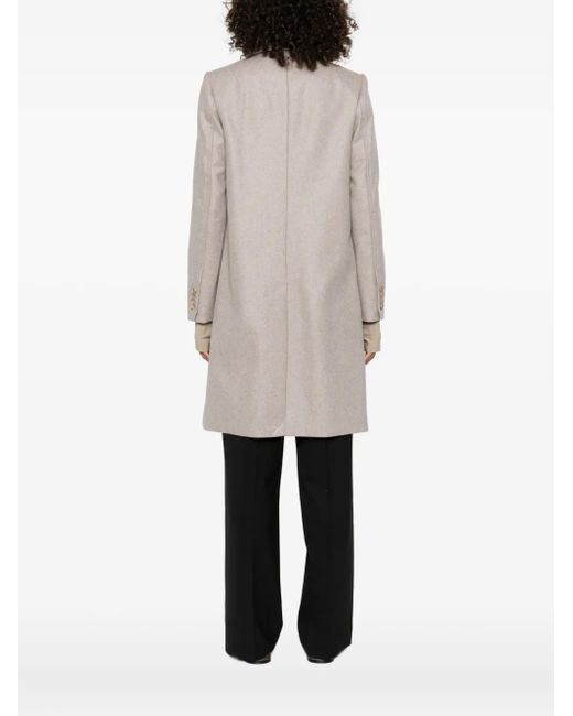 Fay Gray Double-Breasted Clasp Coat