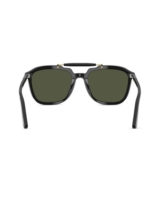 Persol Green Square-Frame Sunglasses