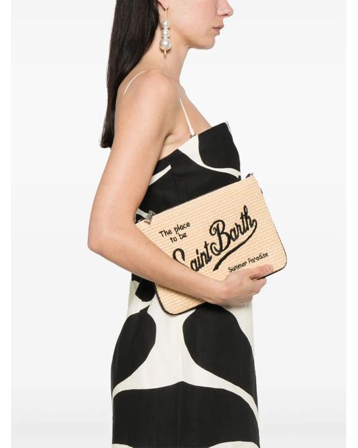 Mc2 Saint Barth Natural Parisienne Clutch Bag