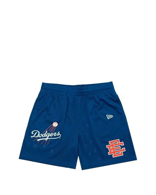 Eric Emanuel Blue X New Era La Dodgers Ee Basic Dodgers Shorts for men