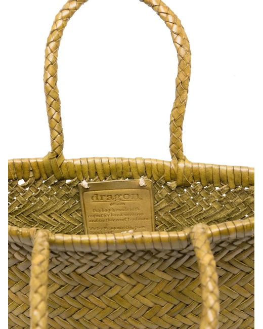 Dragon Diffusion Green Mini Flat Gora Tote Bag