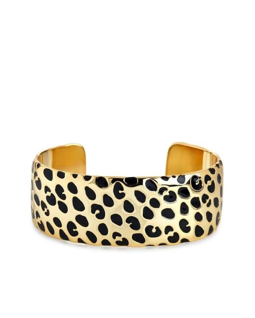 Kenneth Jay Lane Metallic Embellished-Spots Bracelet