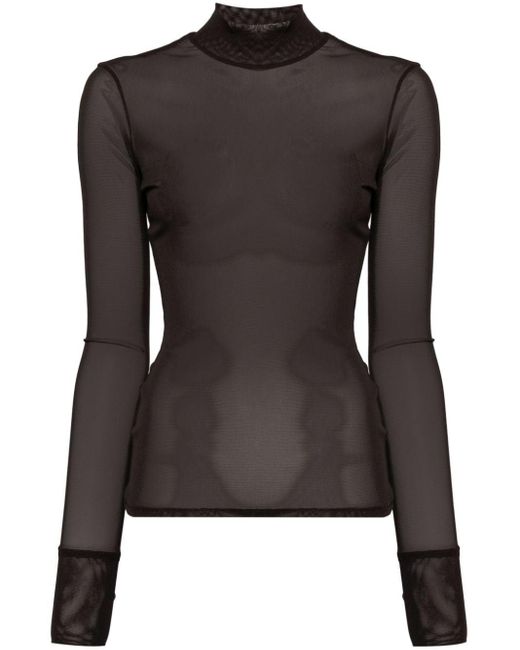 Black half turtleneck hotsell