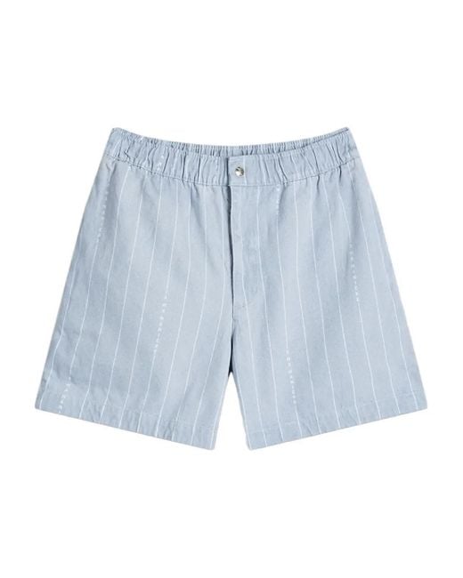 Nike X A Ma Maniére Air Shorts Met Krijtstreep in het Blue voor heren