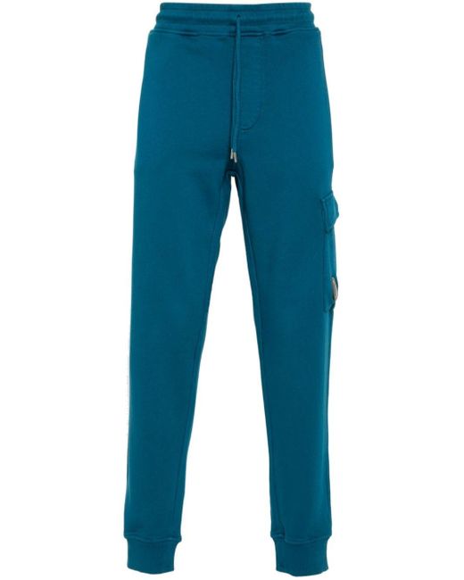 Pantalones de chándal con detalle Lens C P Company de hombre de color Blue
