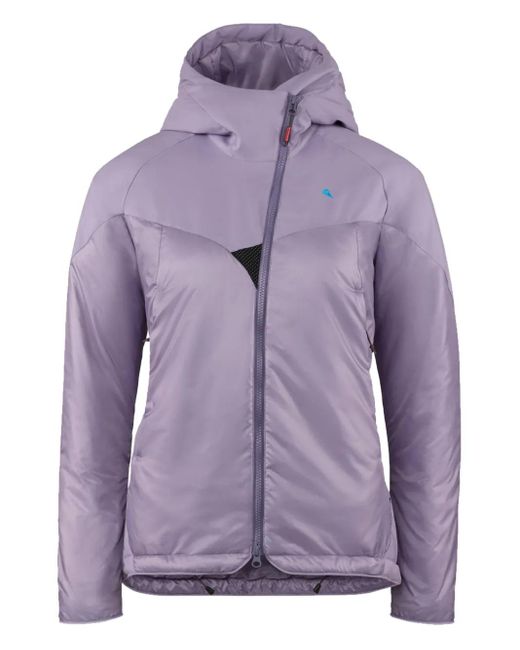 Klattermusen Purple Alv Hooded Zip Jacket