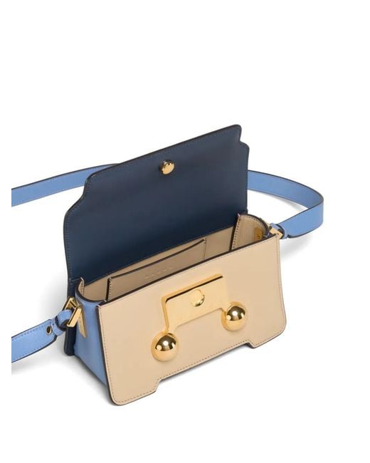 Marni Blue Trunkaroo Shoulder Bag