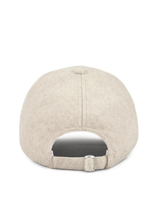 Ba&sh Natural Logo-Patch Baaseball Cap