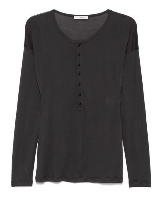 Lemaire シルク Tシャツ ブラック | Lyst