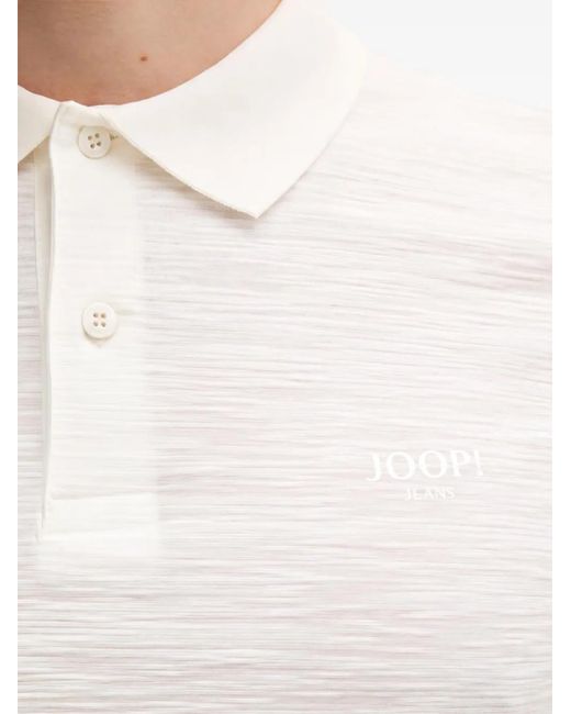 Joop! White Button-Up Polo Shirt for men