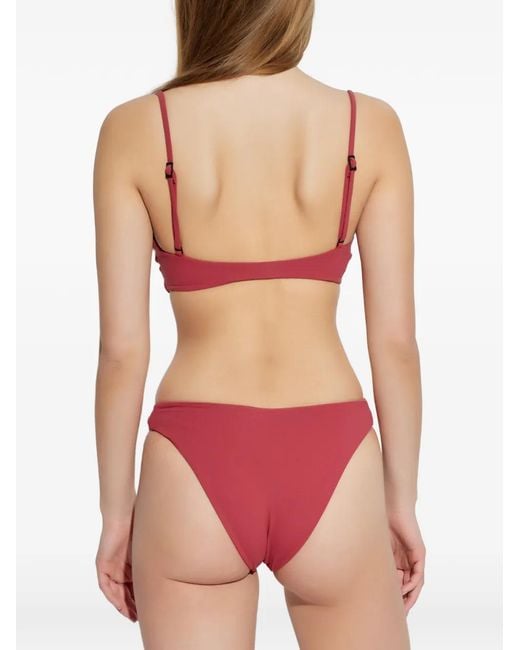 Bondeye Red Crista Brief Beachwear