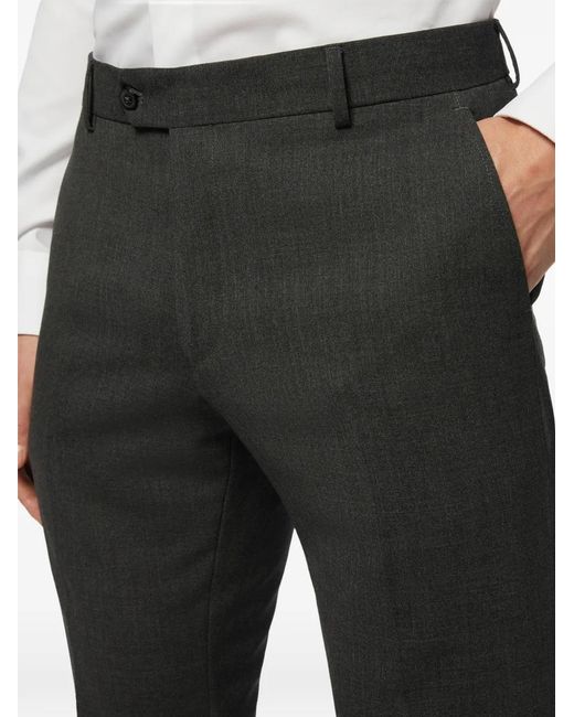 Boggi Black Tailored Trousers for men