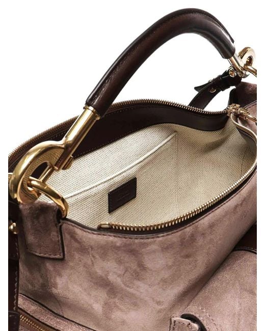 Borsa A Tracolla Con Fibbia di Chloé in Pink