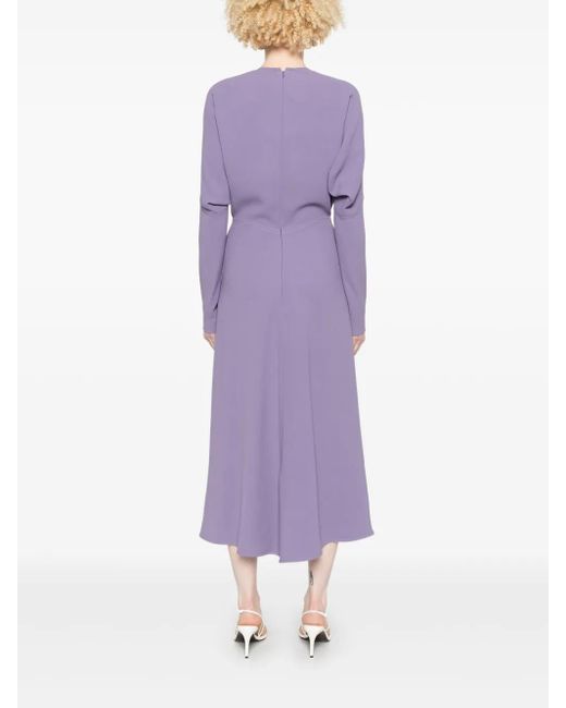 Victoria Beckham Iris ドレス Purple