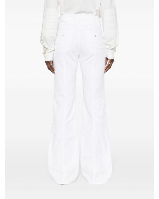 Zadig & Voltaire Flared Jeans in het White