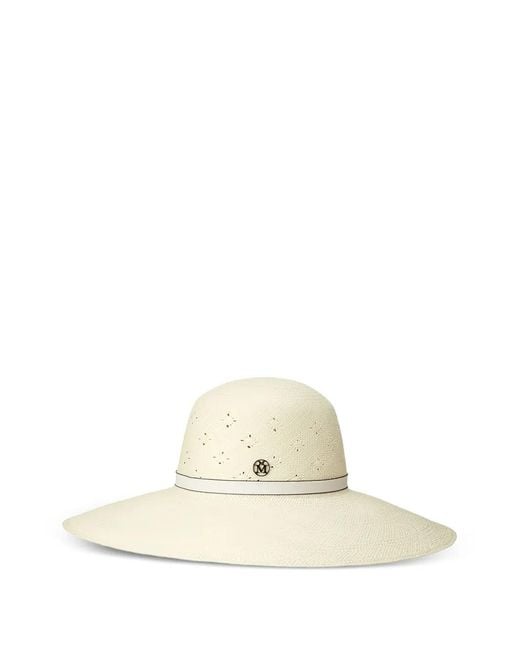 Maison Michel White Blanche Hat