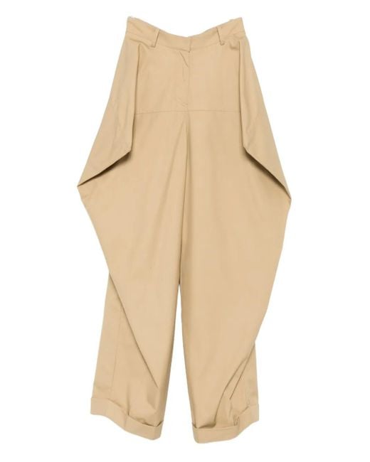 Pantalones con forma triangular Viktor & Rolf de color Natural