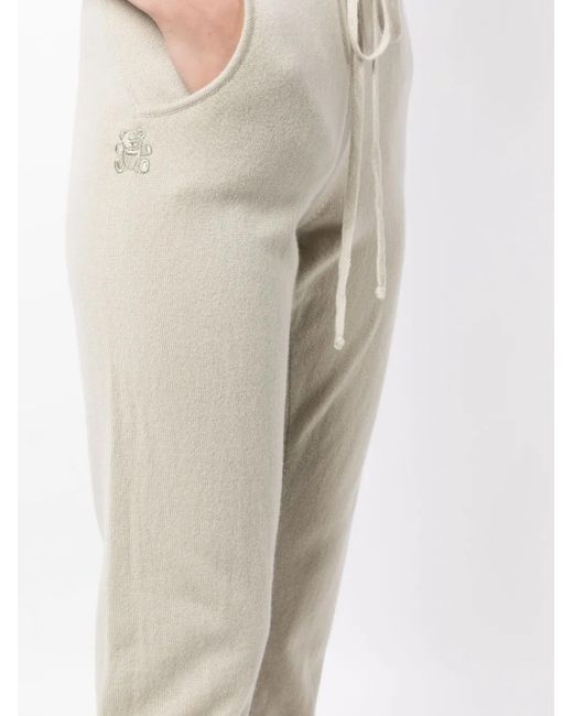 Teddy Cashmere Natural Milano Cashmere Track Pants