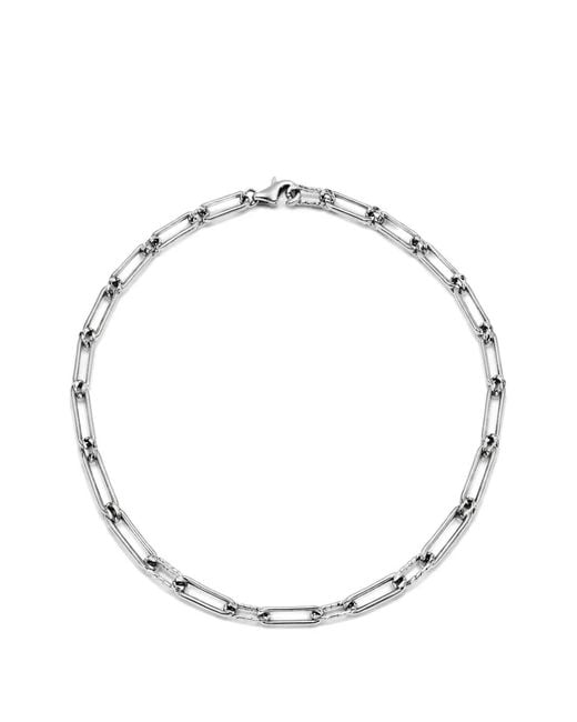 Yoj Metallic Oto Chain Necklace for men
