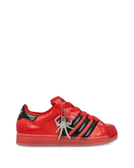 Adidas Red X Sp5Der Superstar Lace-Up Sneakers for men