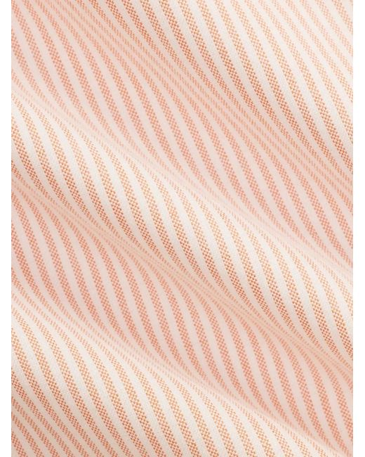 Polo Ralph Lauren Pink Logo-Embroidered Striped Oxford Shirt for men