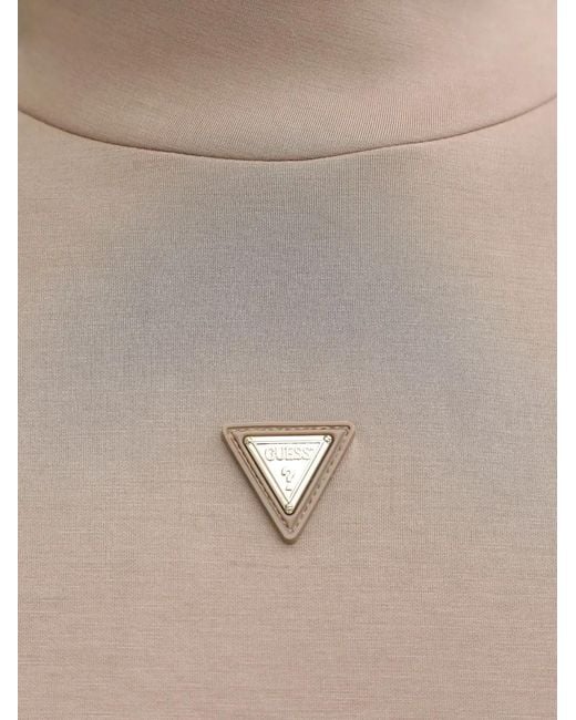 Guess Natural Triangle Appliqué Top