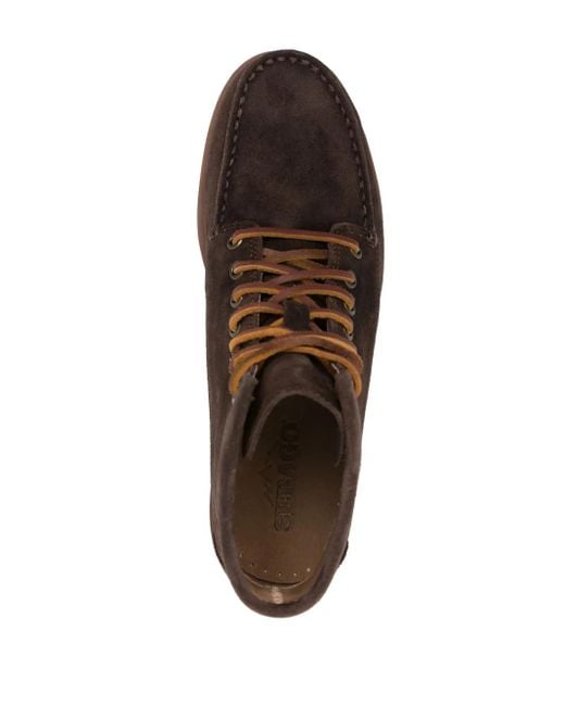 Stivaletti Stringati di Sebago in Brown da Uomo