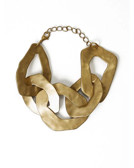 Twinset Metallic Chain Bracelet