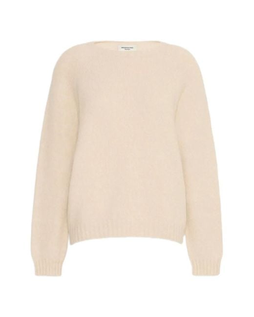 Weekend by Maxmara White Raglan-Sleeve Sweater