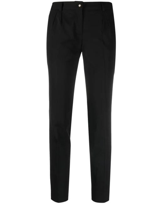 Dolce & Gabbana Black Slim-Fit Trousers