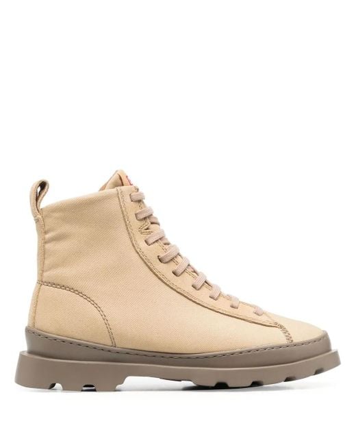 Camper Natural Brutus Stiefeletten mit Schnürung