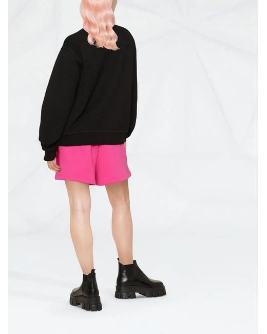 DSquared² Black Cotton Icon Logo Sweatshirt