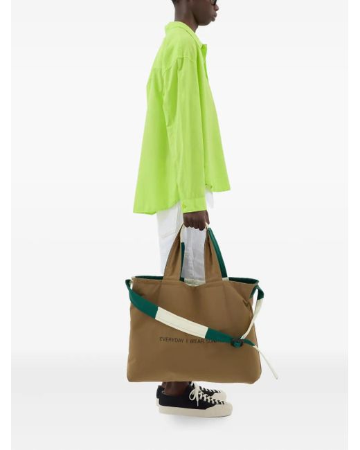 Sunnei Green Cotton Shirt
