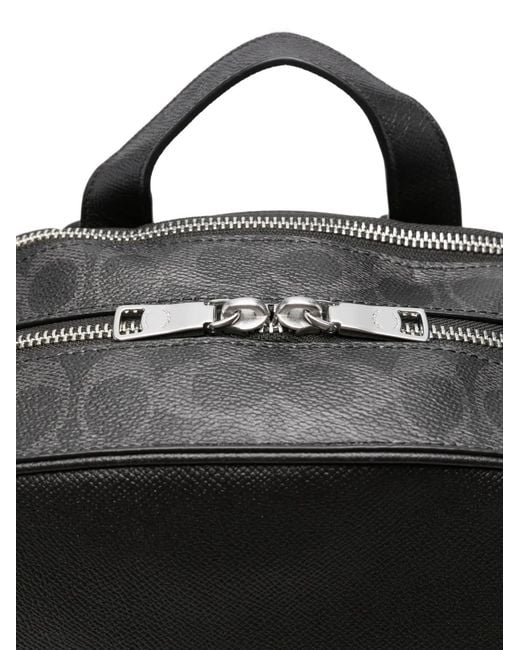 COACH Black Charter Backpack