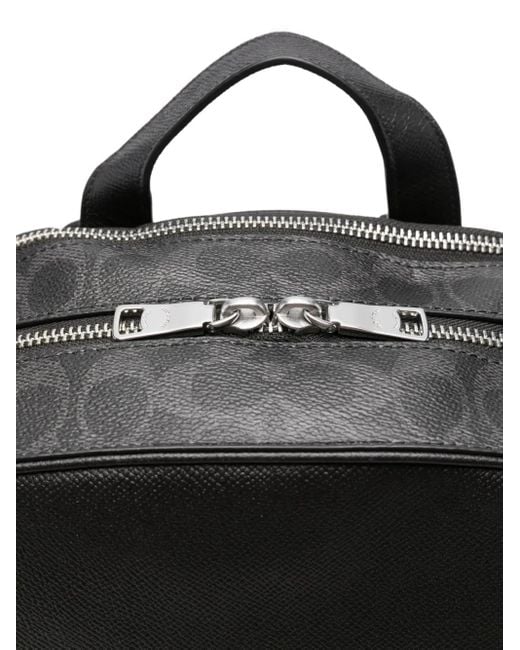 COACH Black Charter Rucksack