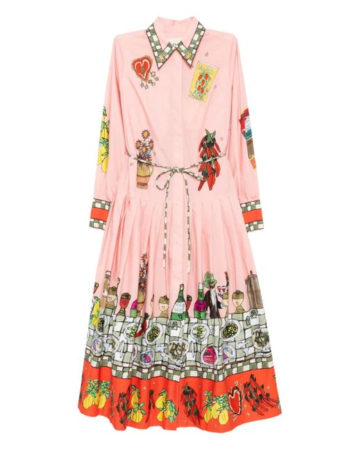 ALMAIS Contessa Dress in Pink | Lyst