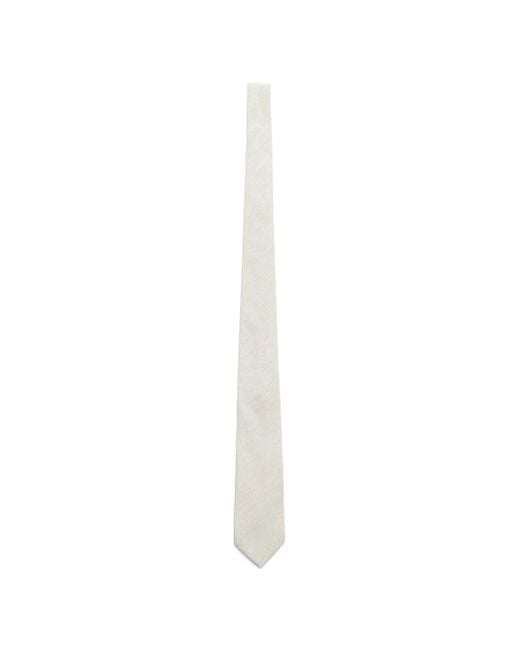 Our Legacy White Midnight Line Tie