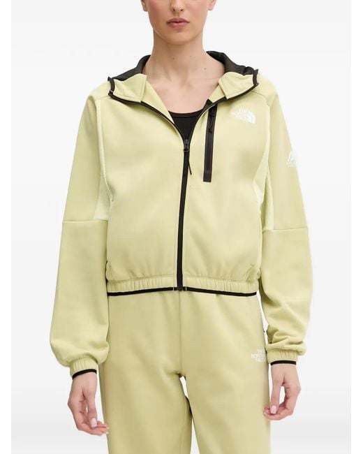 The North Face Natural Mountain Athletics Full-Zip Hooded Fleece Jacket