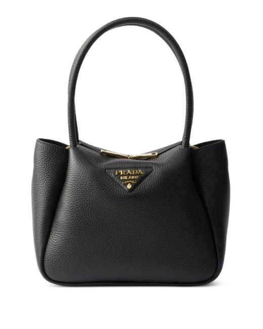 Borsa Tote Piccola di Prada in Black
