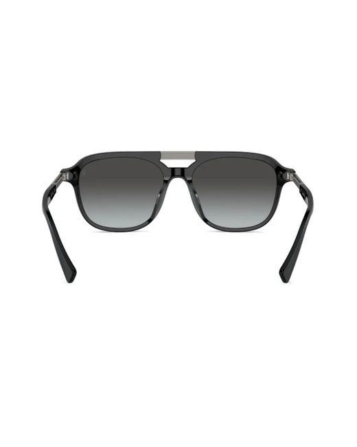 Brunello Cucinelli Black Sartorial Sunset Sunglasses for men