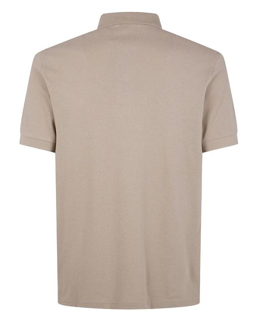 Fred Perry Natural Logo-Embroidered Polo Shirt for men