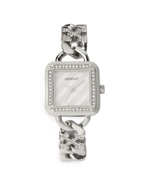 Off-White c/o Virgil Abloh White Street Bling 26,5Mm Watch