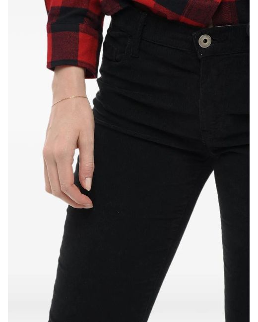 Woolrich Black Stretch-Twill Trousers