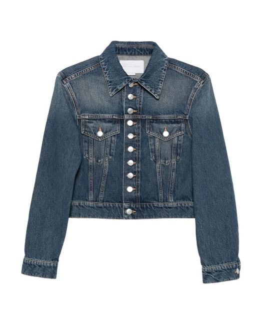 Stella McCartney ボタン デニムジャケット Blue